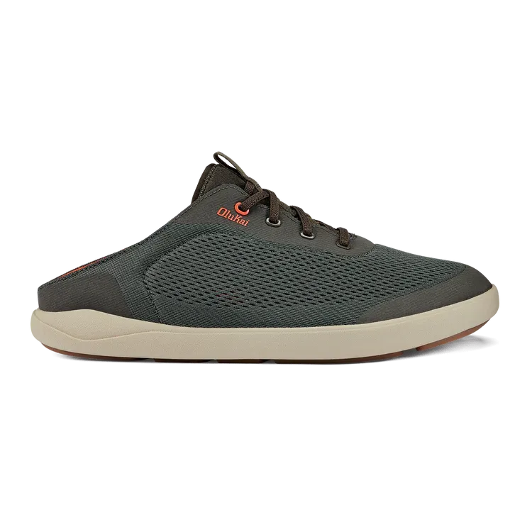 Olukai Men's Moku Pae Breathable Boat Shoes - Island Salt/Koi
