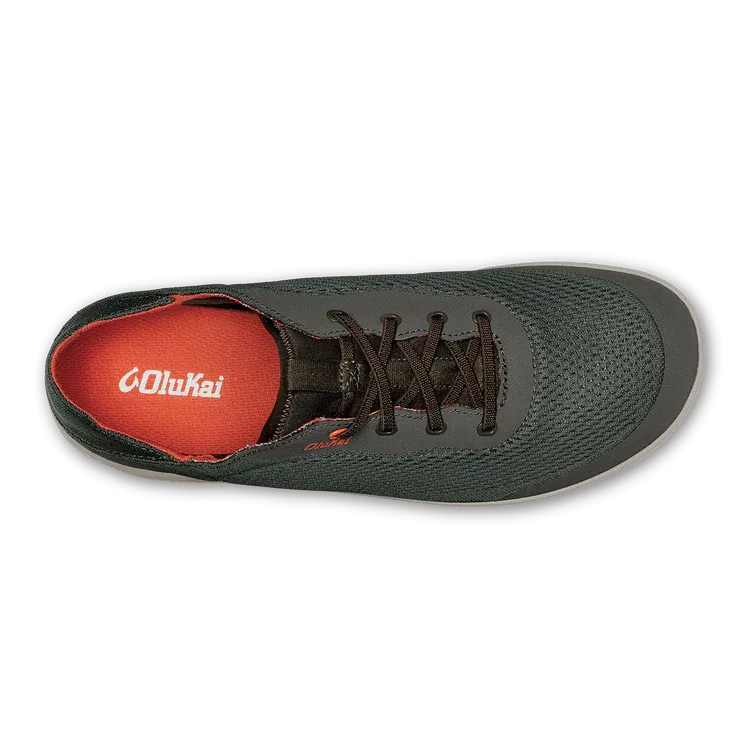 Olukai Men's Moku Pae Breathable Boat Shoes - Island Salt/Koi