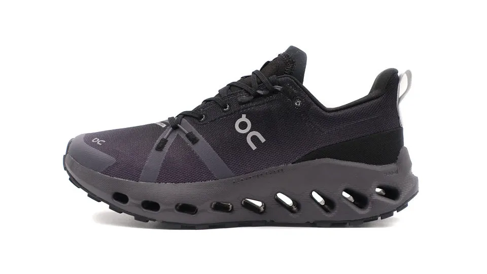 On CLOUDSURFER TRAIL WATERPROOF W BLACK/ECLIPSE