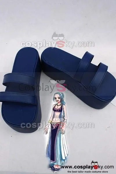 One Piece Nefeltari Vivi Cosplay Shoes