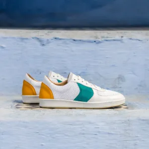 Orient Recycled Unisex Vegan Sneakers | Saffron & Jade