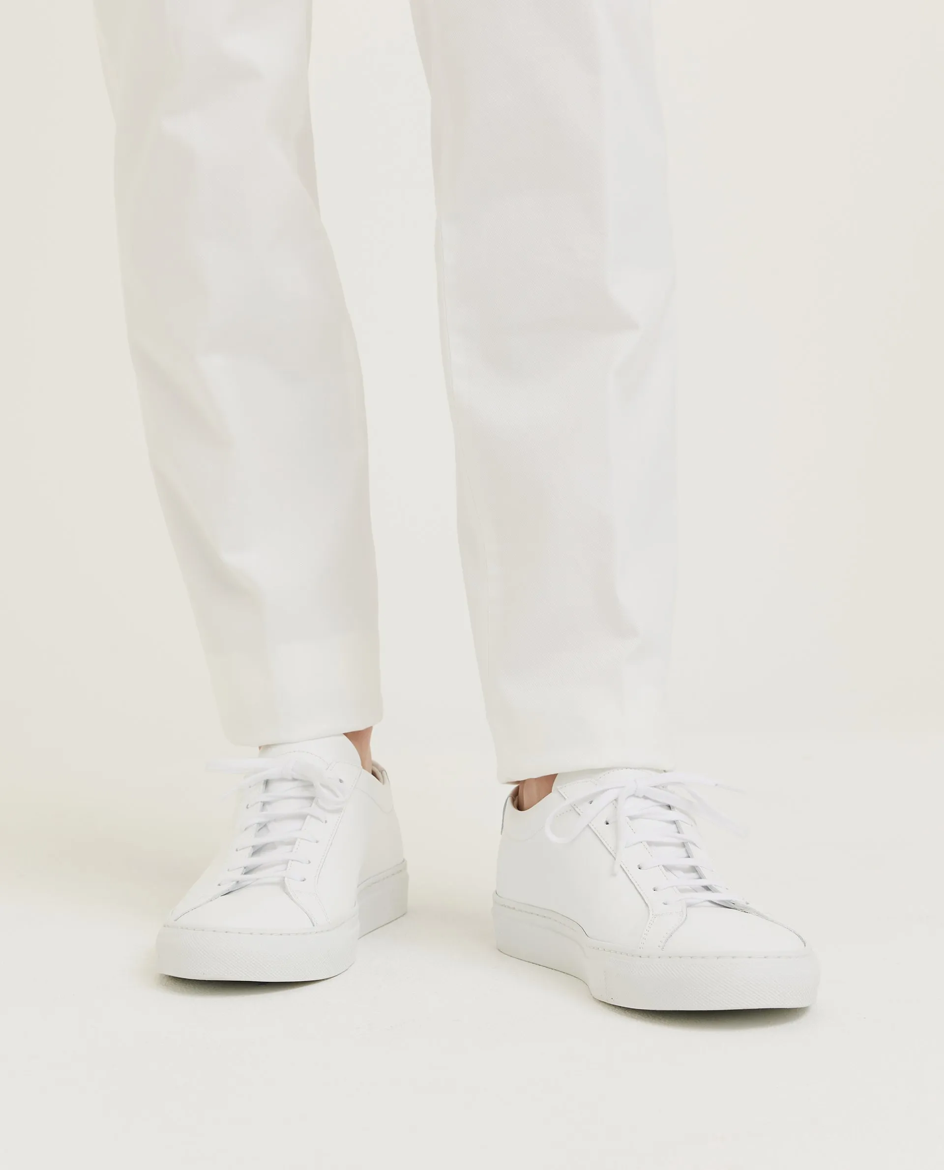 Original Achilles Low Leren Sneakers - Wit