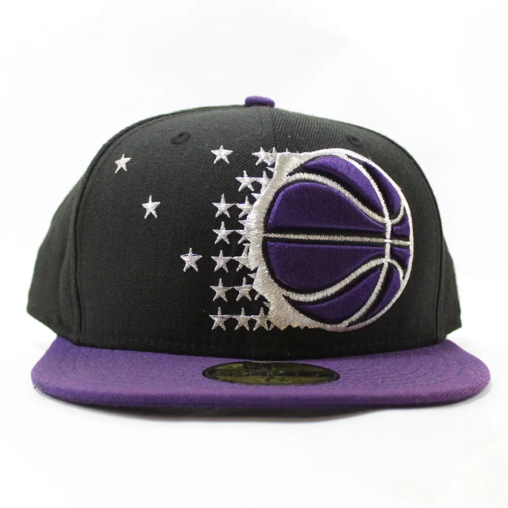 Orlando Magic New Era 59Fifty Fitted Hat  (Nike Air Foamposite Eggplant Black Purple)