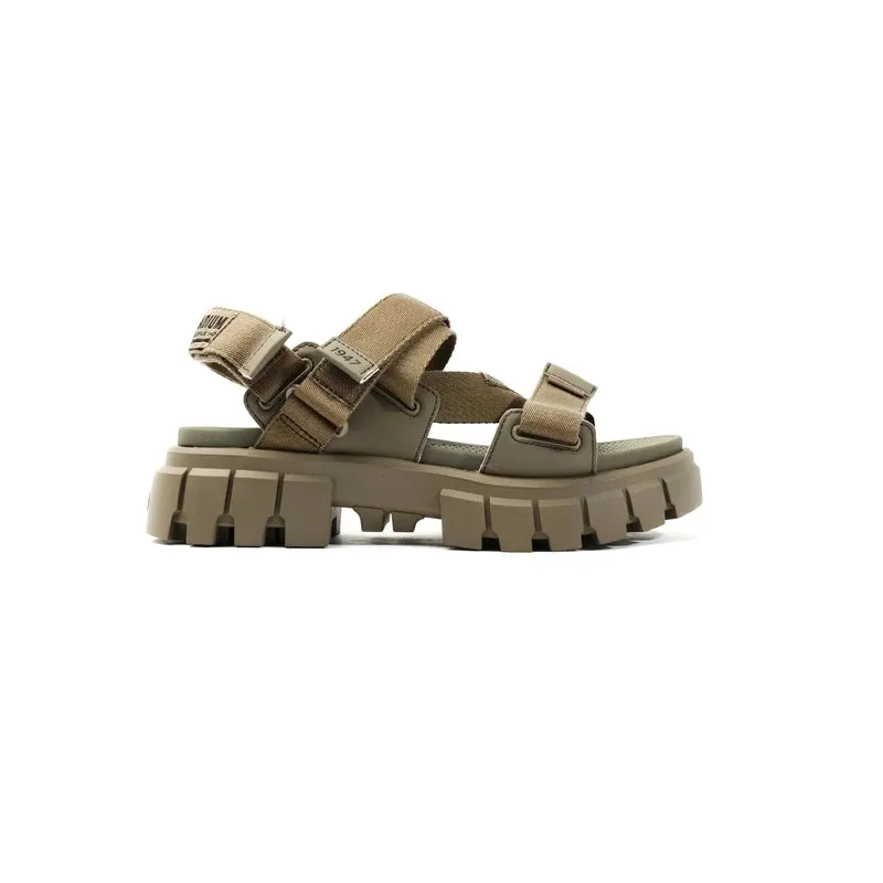 Palladium Revolt Sandal Dusky Green