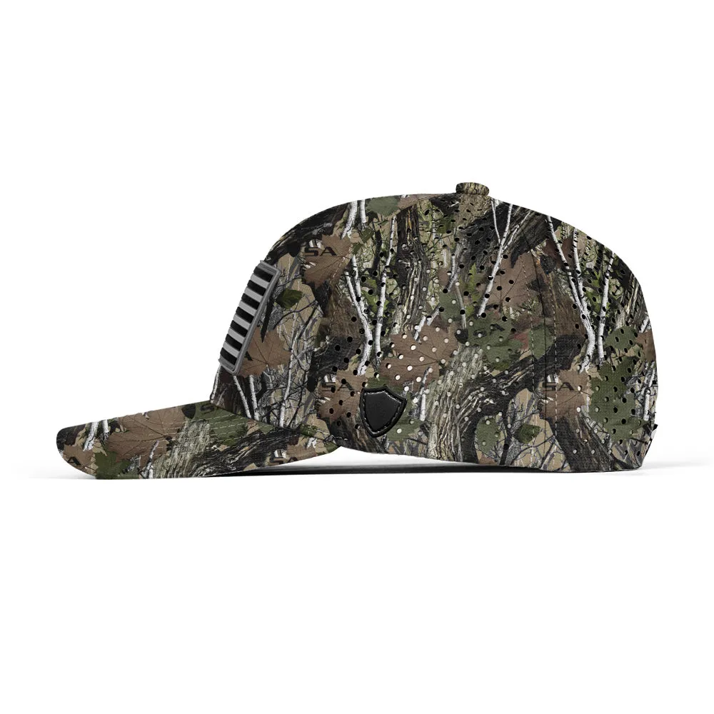 Performance Snapback | SA Forest Camo-Dregs