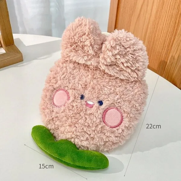 Plush Animal-Themed Kids Hot Water Bag (350ml)