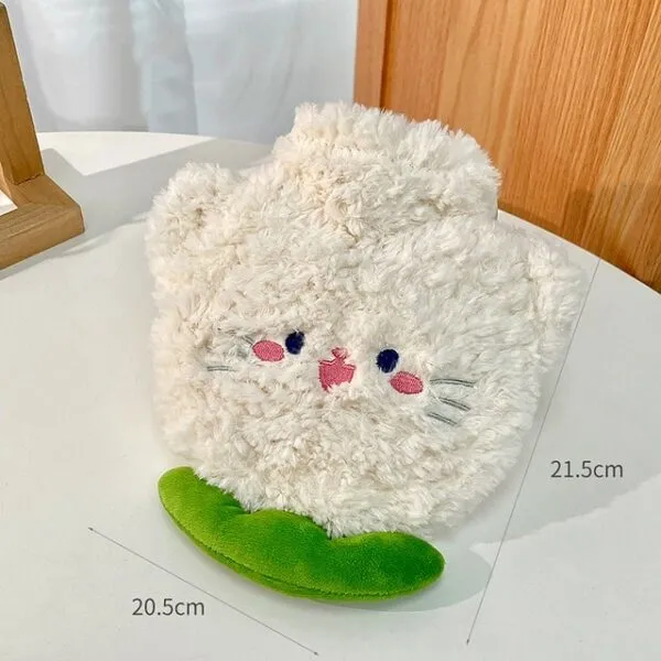 Plush Animal-Themed Kids Hot Water Bag (350ml)