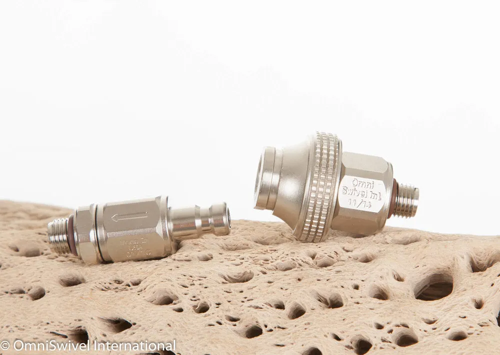 QDBZM-CV-S Quick Disconnect Set: Big Nut & Check Valve