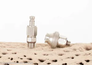 QDBZM-CVYM-S Quick Disconnect Set: Big Nut & Check Valve