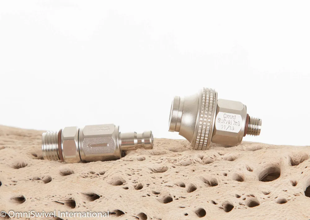 QDBZM-CVYM-S Quick Disconnect Set: Big Nut & Check Valve