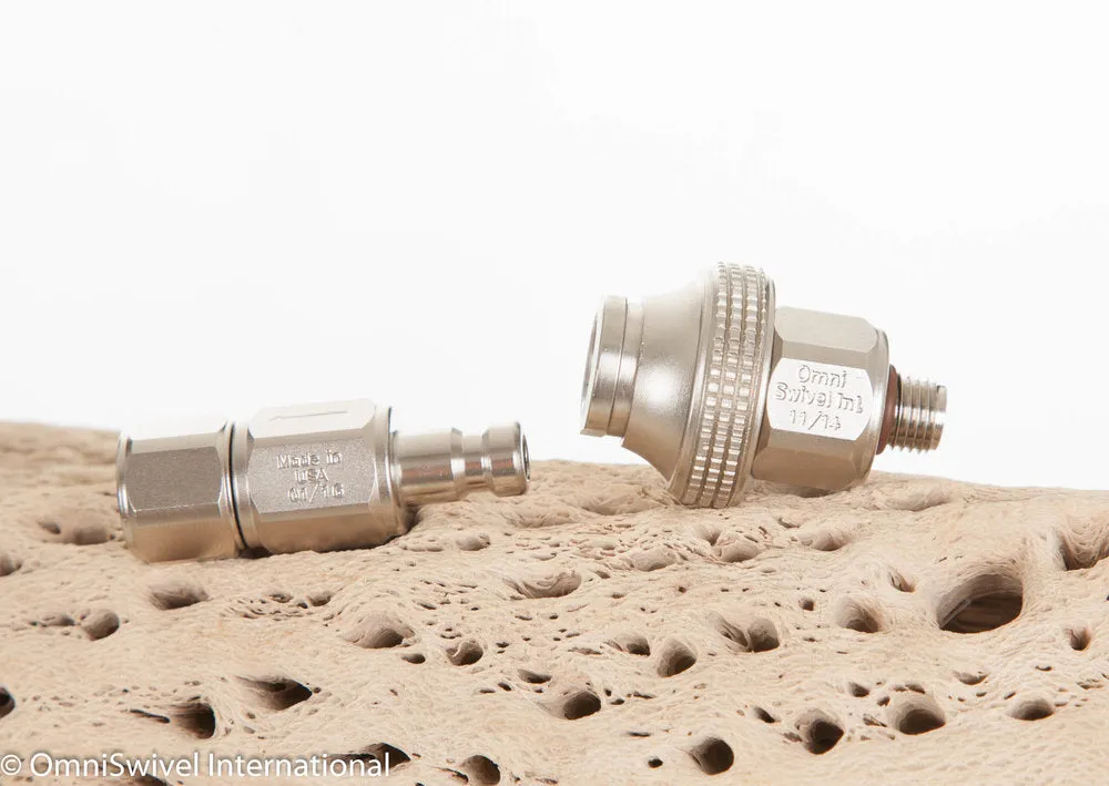 QDBZM-CVZF-S Quick Disconnect Set: Big Nut & Check Valve