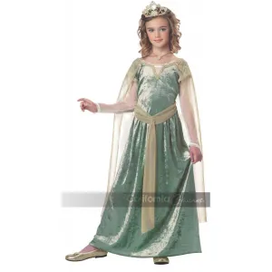 Queen Guinevere Story Book Girls Costume
