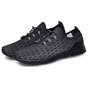 Quick Dry Mesh Shoes With Slip-resistant Sole For Water Use