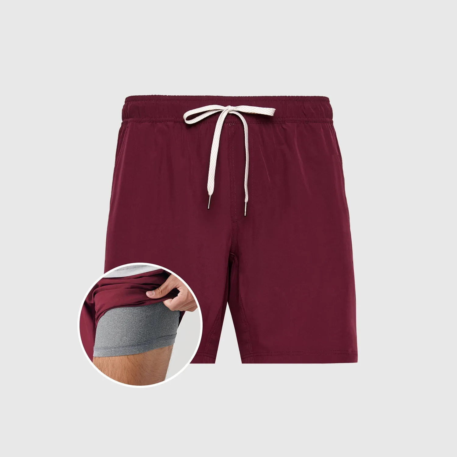 Quick Dry Shorts with Liner