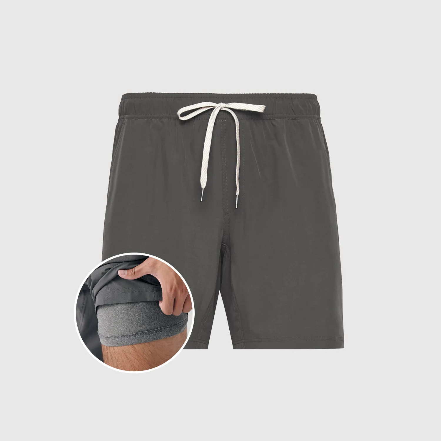 Quick Dry Shorts with Liner
