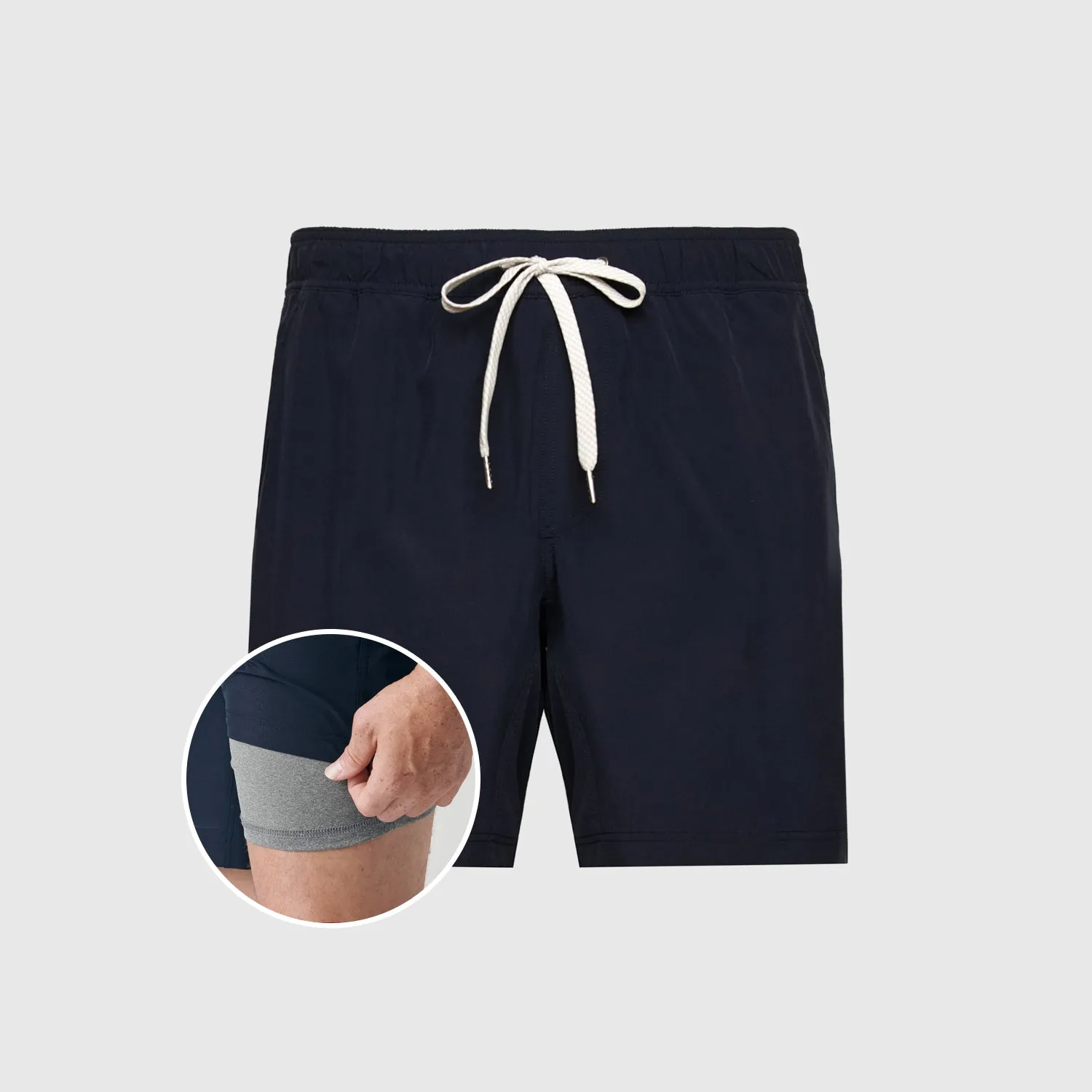 Quick Dry Shorts with Liner