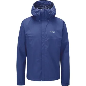 Rab Men's Downpour Eco Waterproof Breathable Jacket for Hiking and Climbing