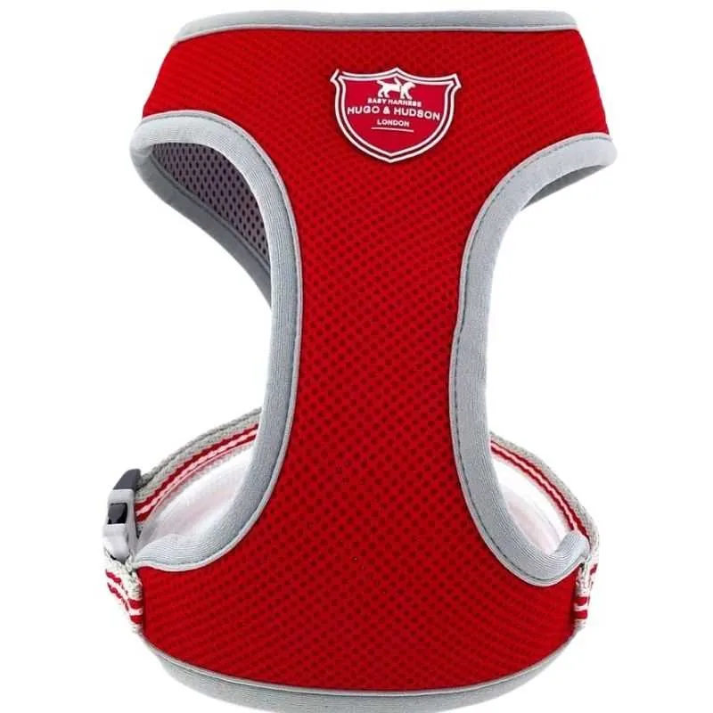 Red Mesh Dog Harness