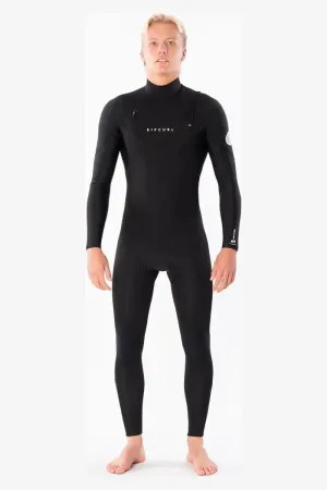 RIP CURL DAWN PATROL CHEST ZIP 32GB STEAMER - BLACK