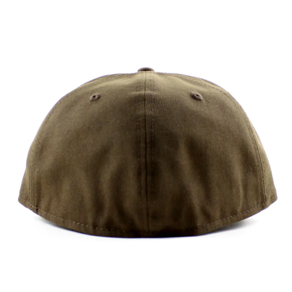 ROOSTER New Era 9Fifty 9Fifty Fitted Hat (Walnut Green Under Brim)