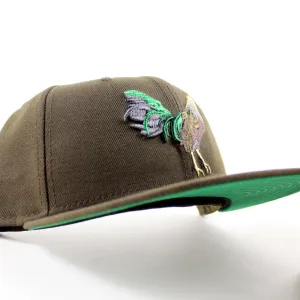ROOSTER New Era 9Fifty 9Fifty Fitted Hat (Walnut Green Under Brim)