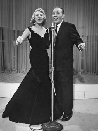 Rosemary Clooney as Betty Haynes Black Velvet Dress Prom Gown from White Christmas