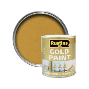 Rustins Quick Dry Gold Paint - 100ml