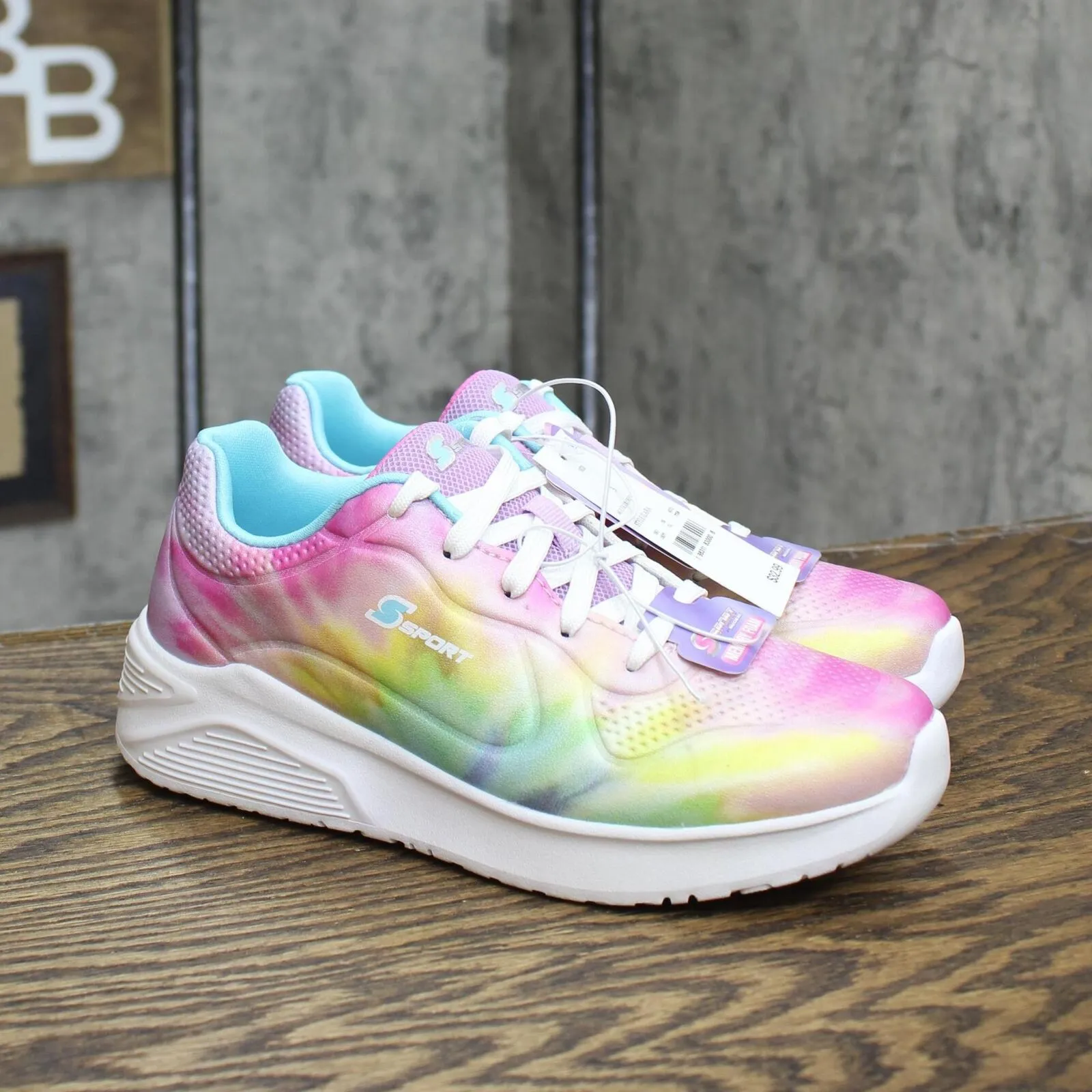 S Sport By Skechers Girls Ilara Tie-Dye Performance Sneakers 85073466