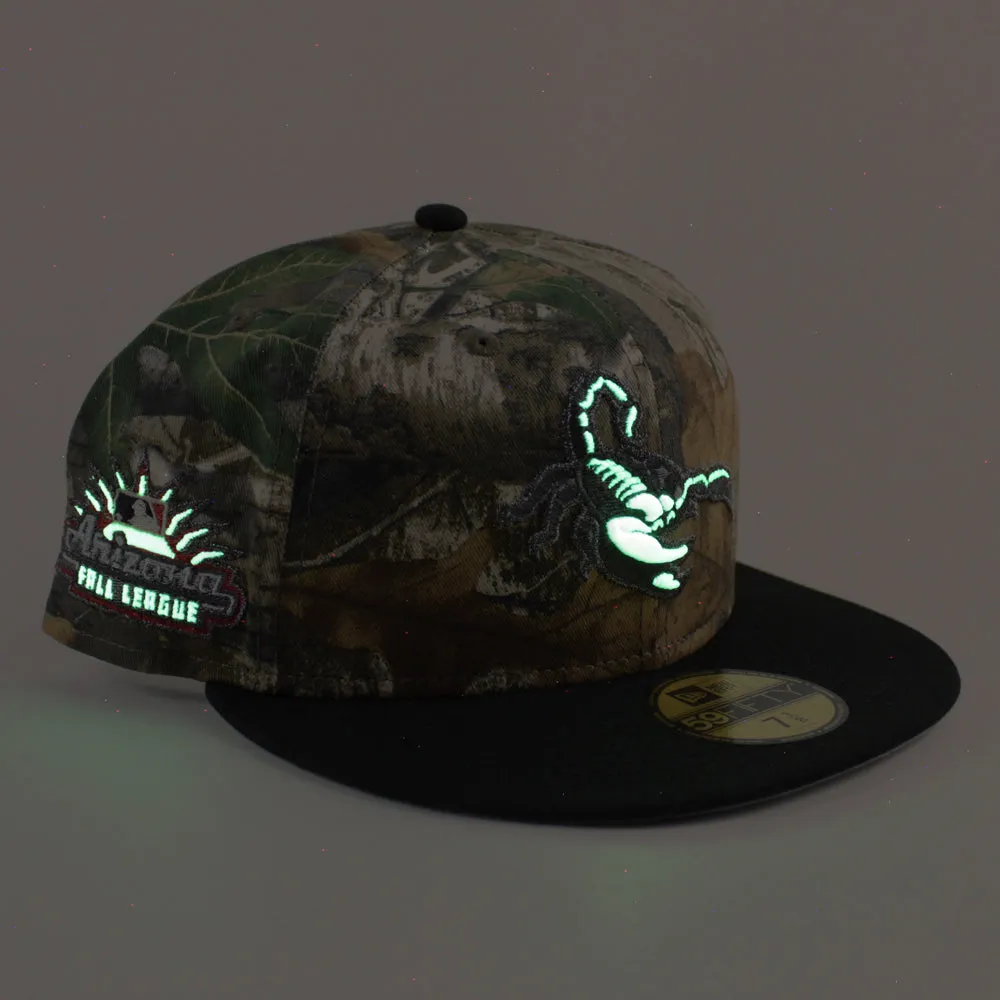 Scottsdale Scorpions New Era 59Fifty Fitted Cap (Real Tree Camo Black Gray Under Brim)