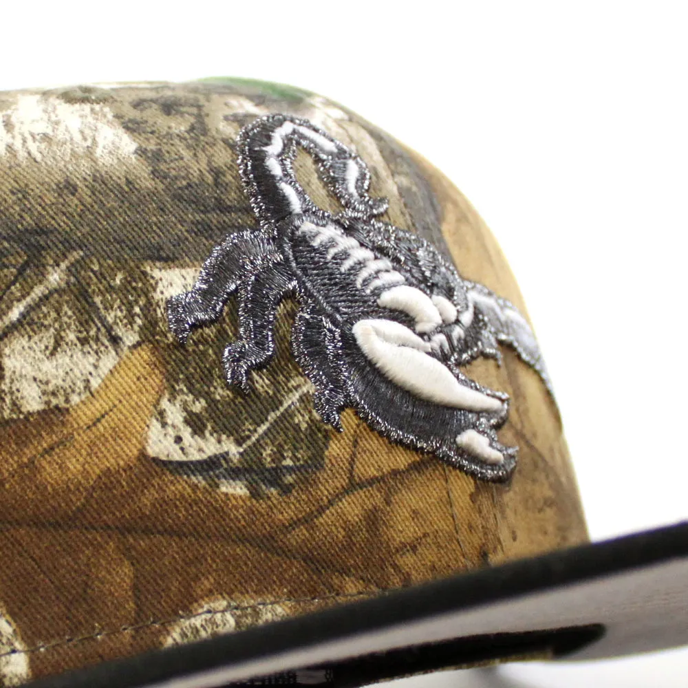 Scottsdale Scorpions New Era 59Fifty Fitted Cap (Real Tree Camo Black Gray Under Brim)