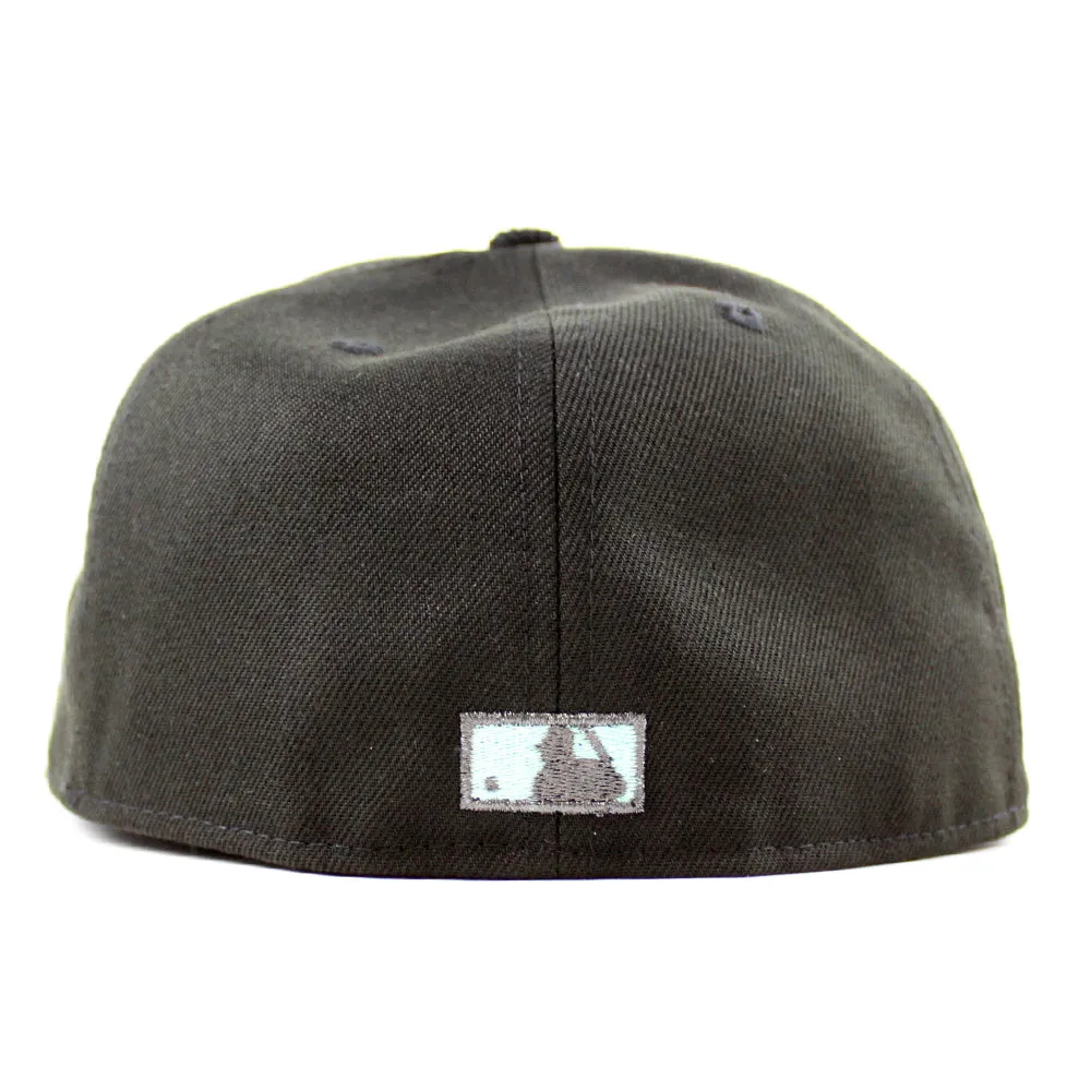 Seattle Mariners 20TH Anniversary New Era 59Fifty Fitted Hat (Black and Gray Under Brim)