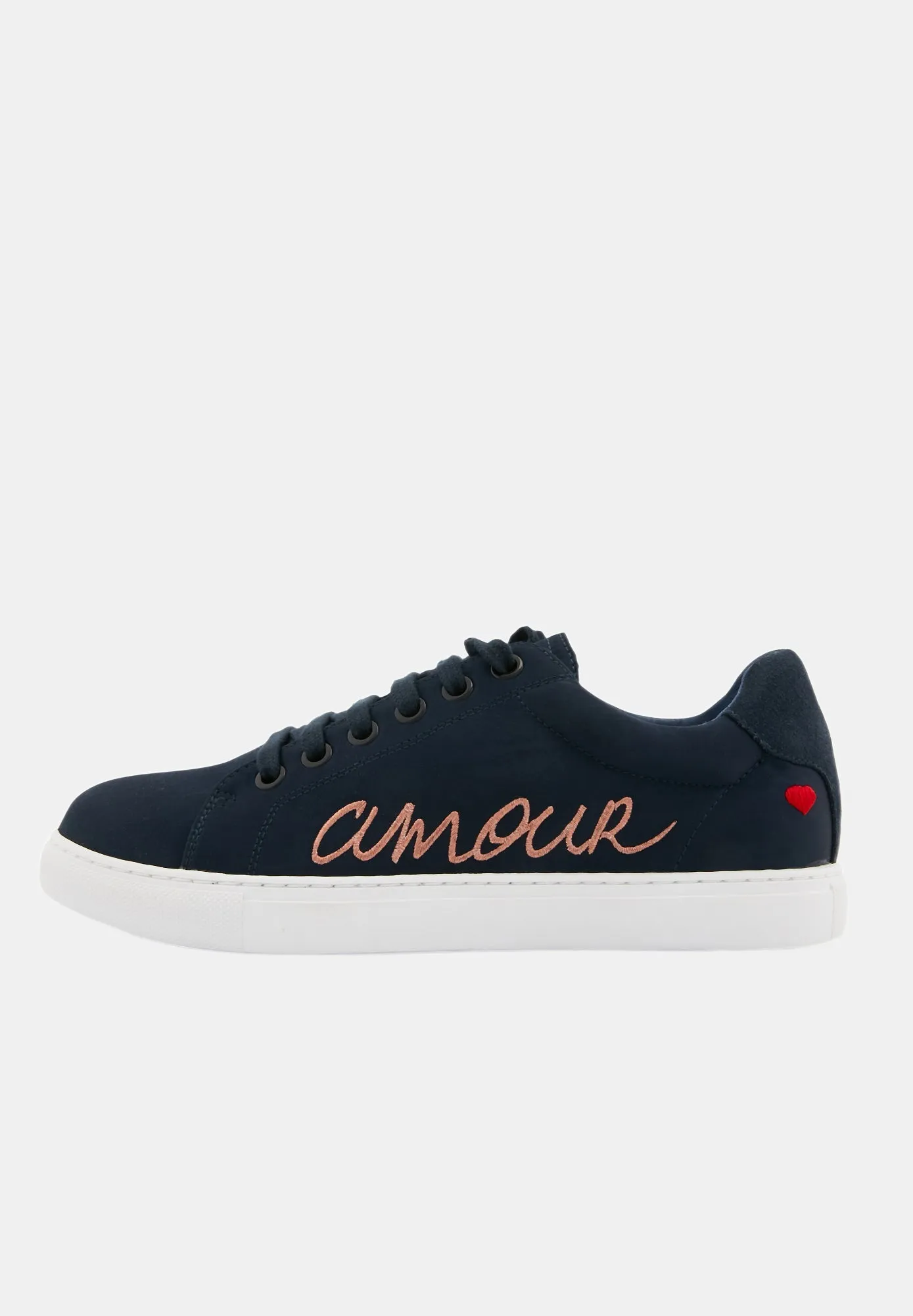 Simone Satin Amour-Bleu Marine