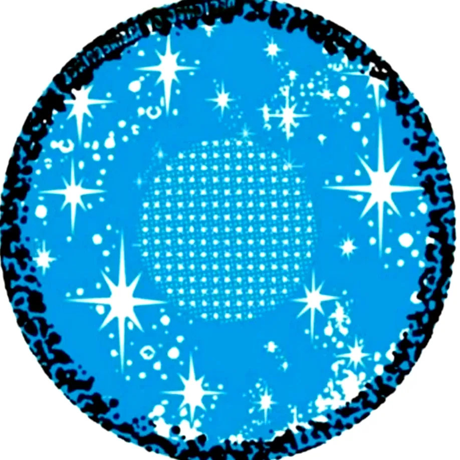 Sparkle Mesh Blue