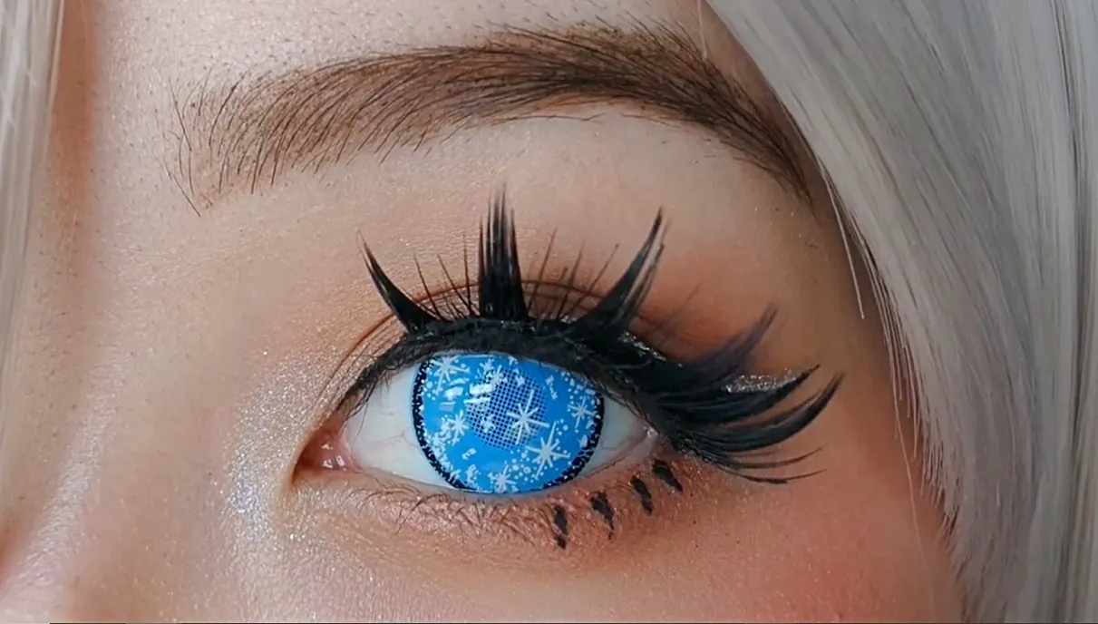 Sparkle Mesh Blue
