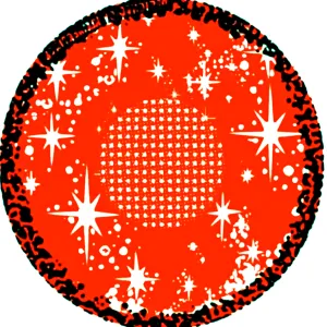 Sparkle Mesh Red