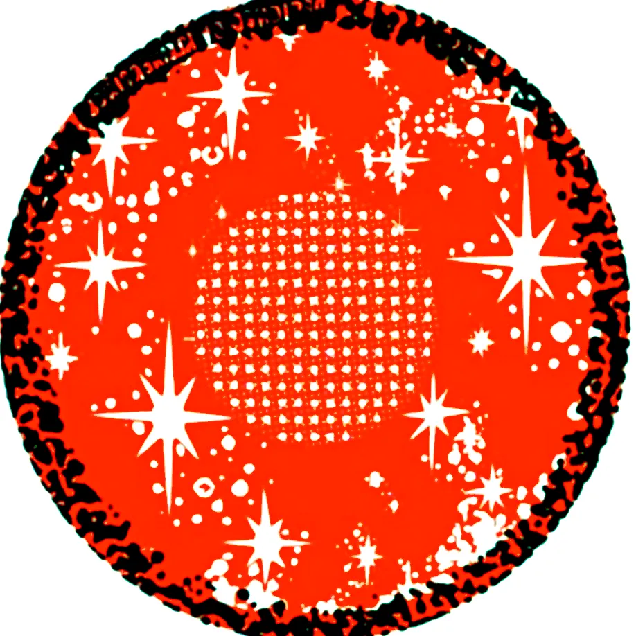 Sparkle Mesh Red