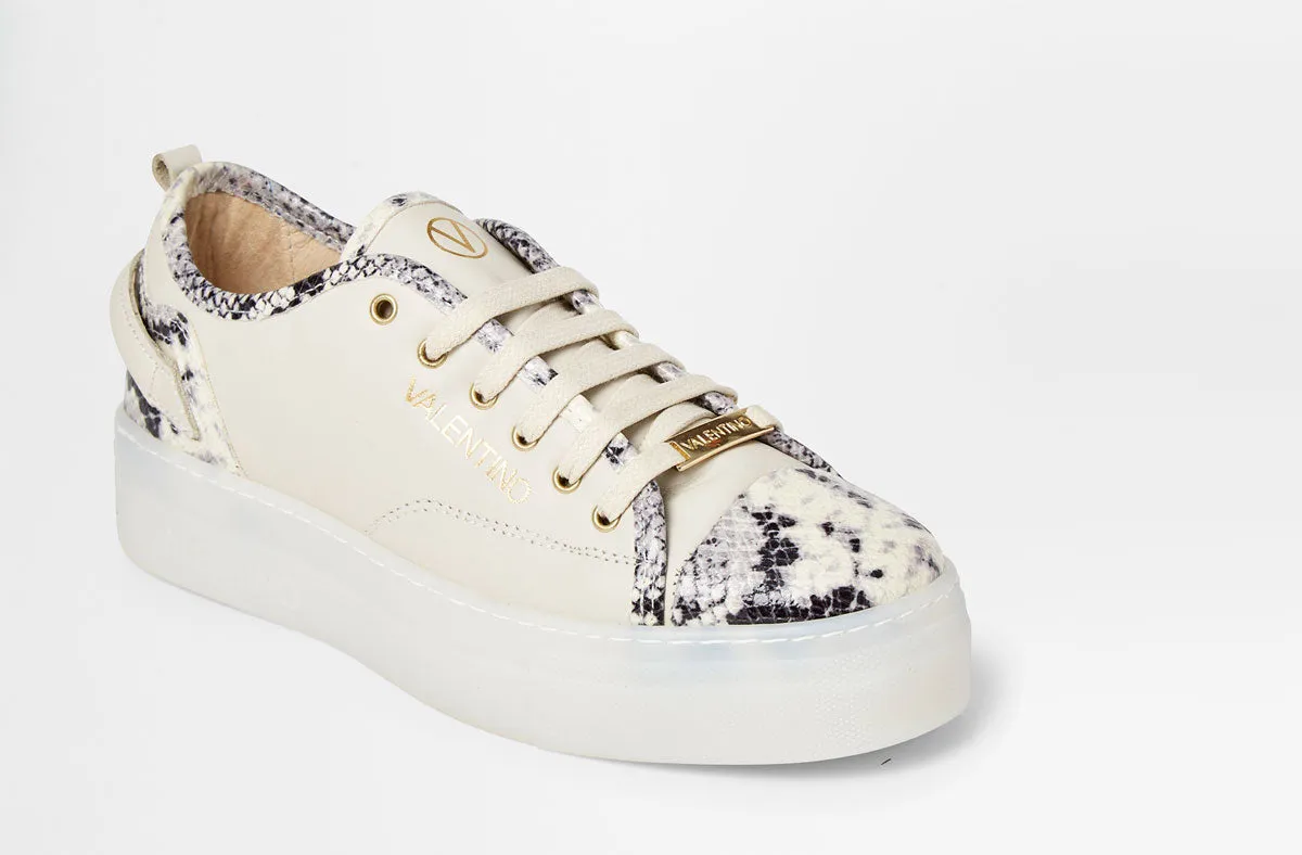 SS20 - Sneakers - Dalia Sauvage Python - Cream