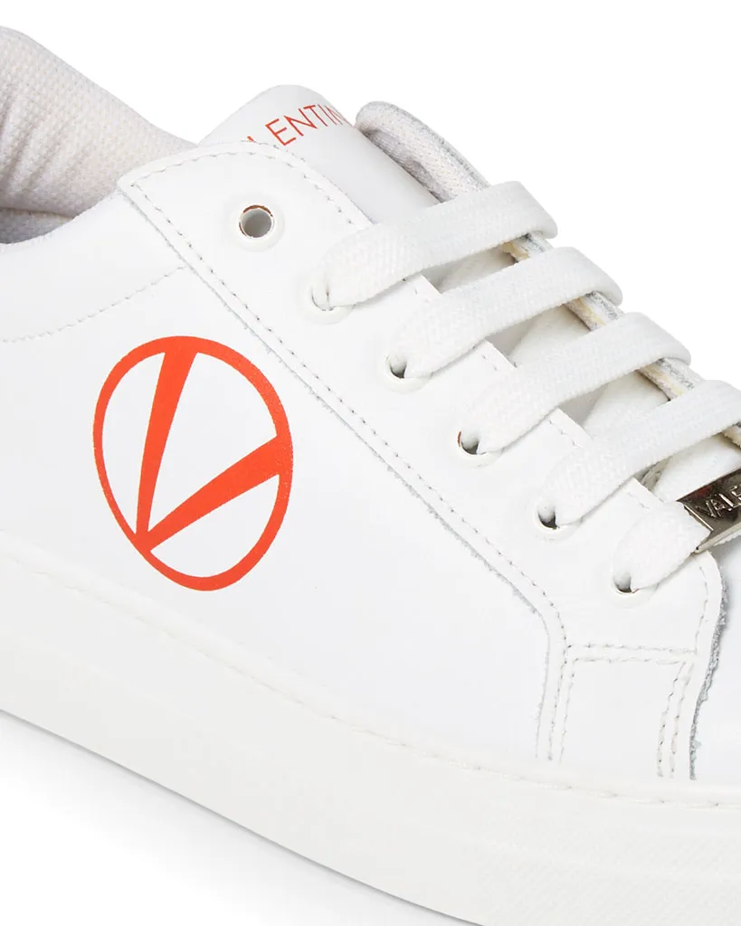 SS20 - Sneakers - Petra - White   Red