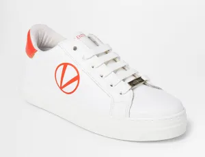 SS20 - Sneakers - Petra - White   Red