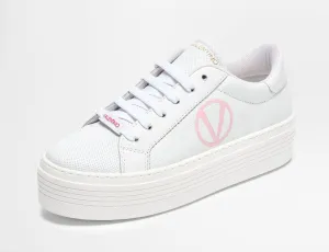 SS22 - Women's Sneakers - Sela - White Pink