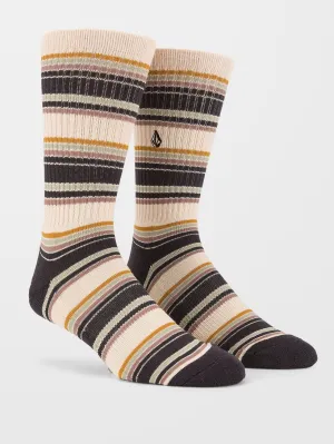 Stripes Socken - SEAGRASS GREEN
