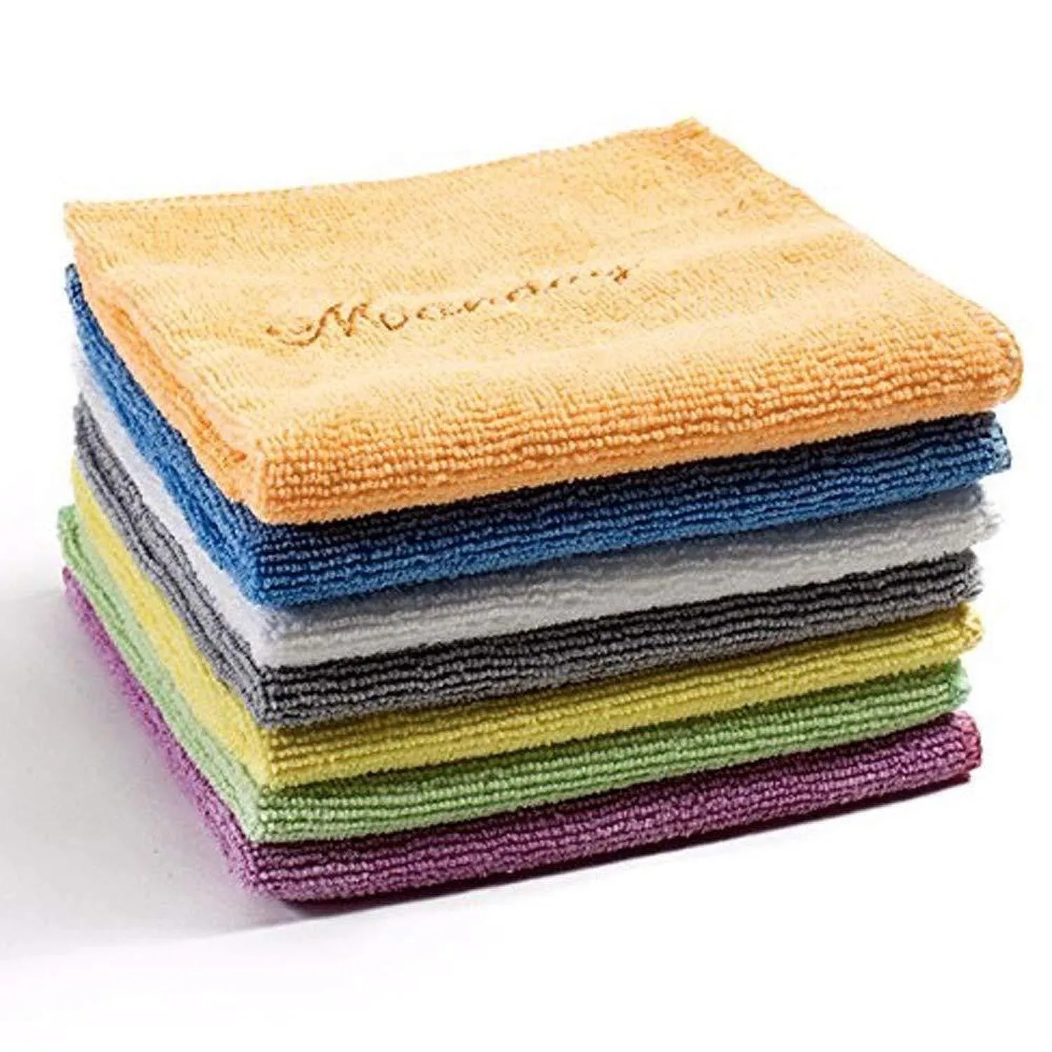 Tara Microfibre Daily Use Washcloths Embroidered Face Cloths