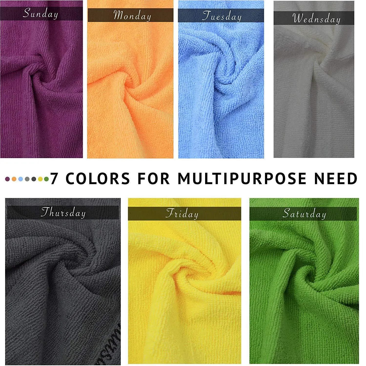 Tara Microfibre Daily Use Washcloths Embroidered Face Cloths