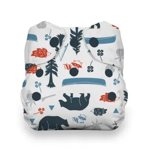 Thirsties - Adventure Trail - Snap, Stay Dry - Newborn All-in-One