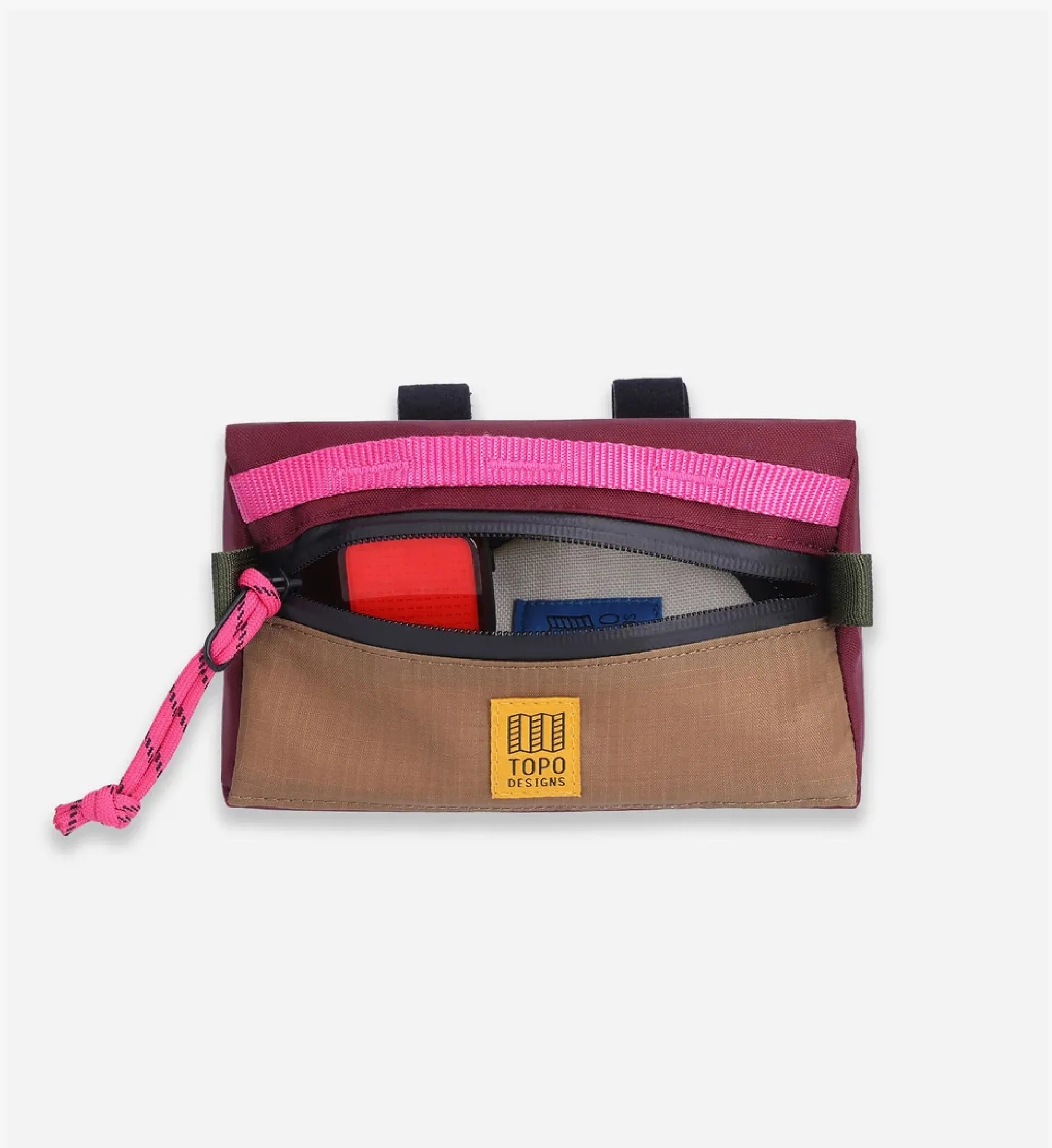 Topo / Bike Bag Mini Mountain - Burgundy/Dark Khaki