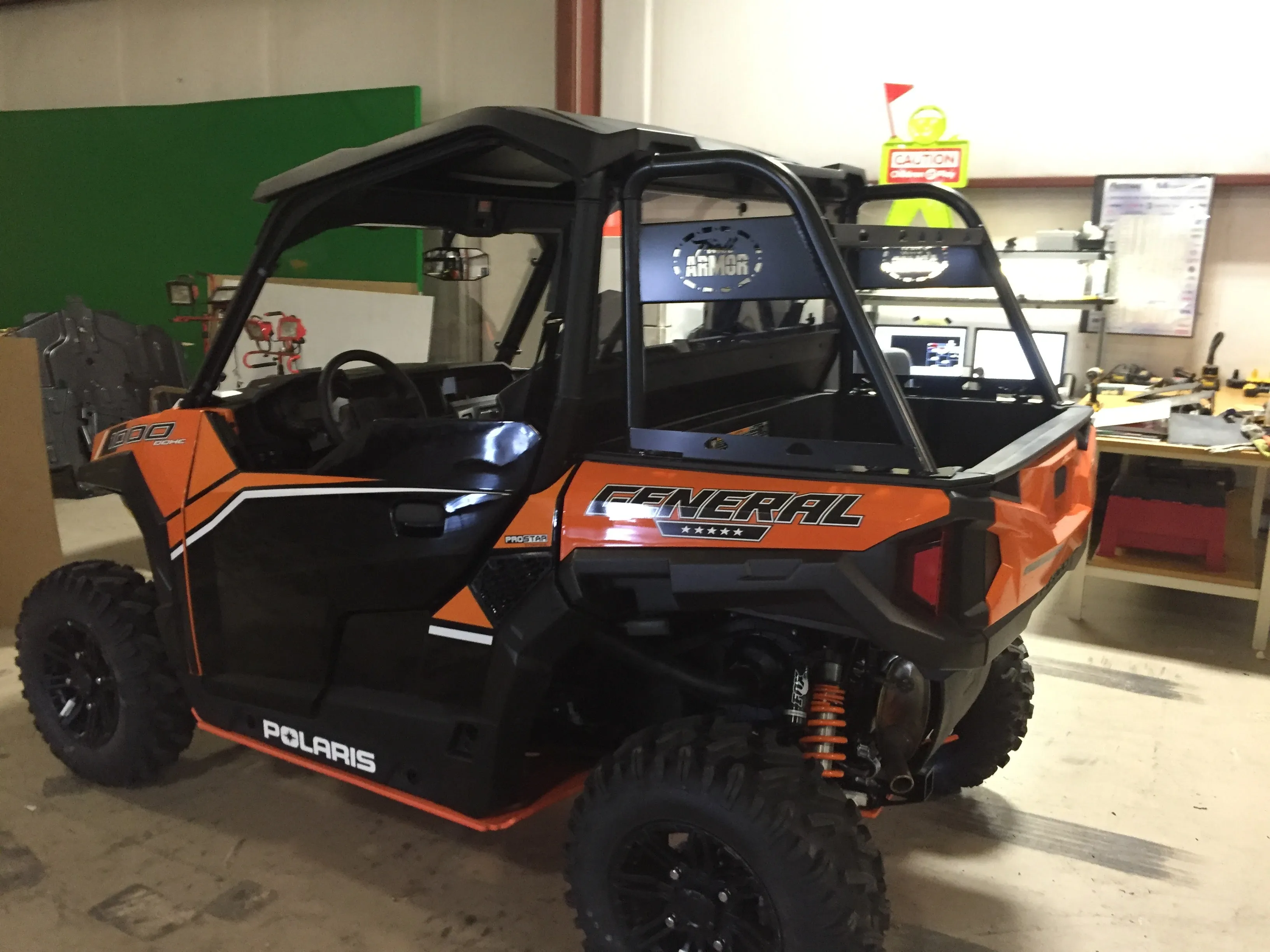 Trail Armor Rear Rack for the 2016 - 2025 Polaris General 1000, General 4 1000, General XP 1000 and General 4 XP 1000
