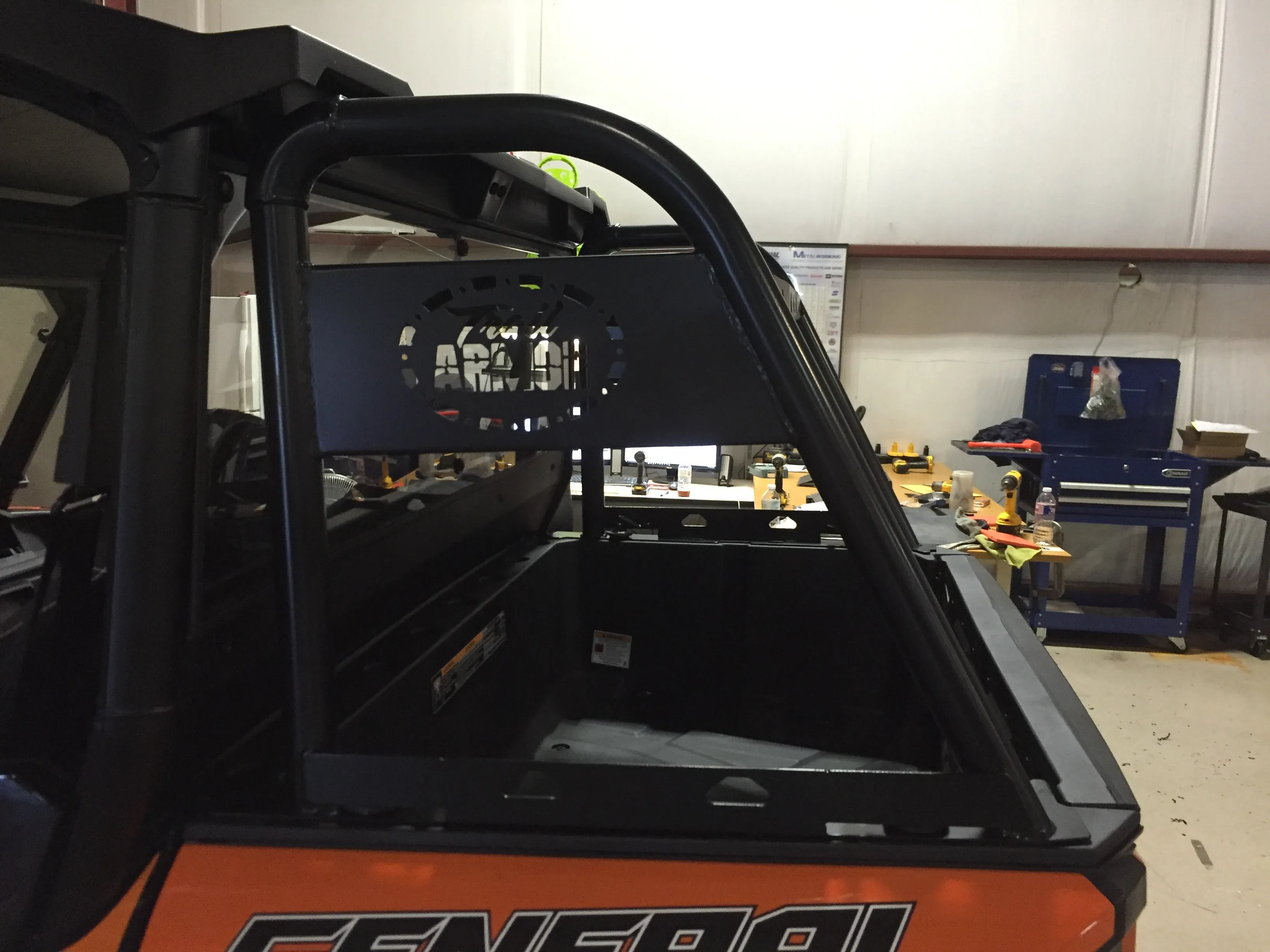 Trail Armor Rear Rack for the 2016 - 2025 Polaris General 1000, General 4 1000, General XP 1000 and General 4 XP 1000