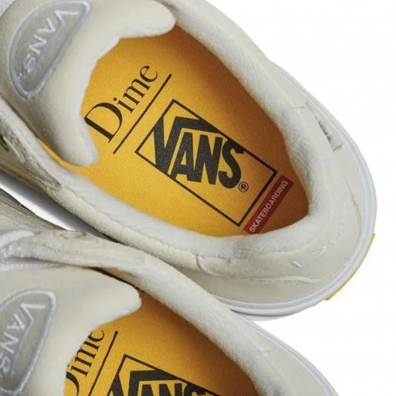 Vans X Dime Mtl Wayvee Skateboard Shoes - Egret/White