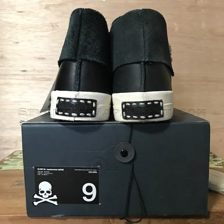 Visvim x Mastermind Japan Flynt Hi Black 9