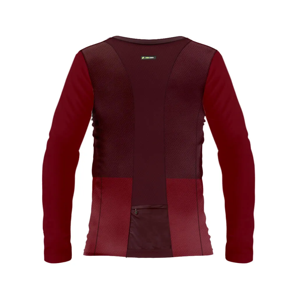 Women's AR Long Sleeve Trail Tee (Cherry)
